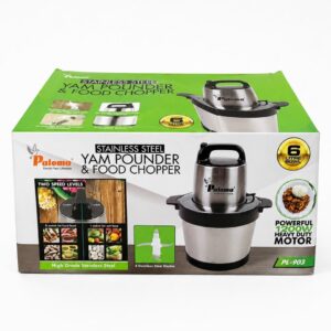 Paloma Stainless Steel Yam Pounder & Food Chopper