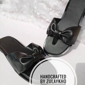 All black female slide