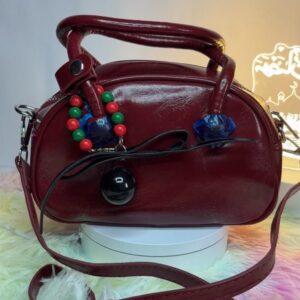 Elegant Burgundy Women’s Handbag 👜