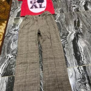 Girls' shirt and trouser